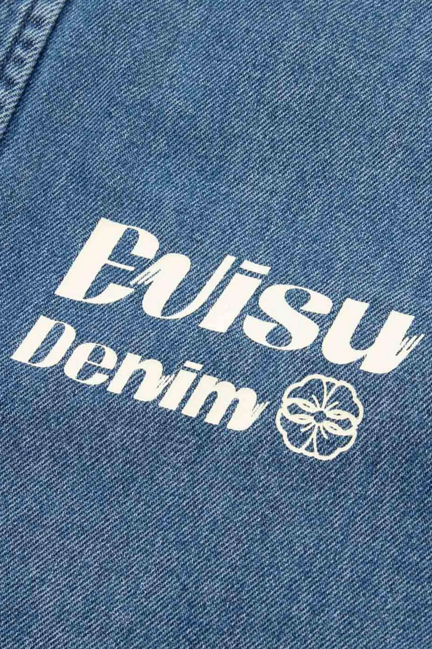 Ht, Brush Daicock Printed Denim Ls Shirt
