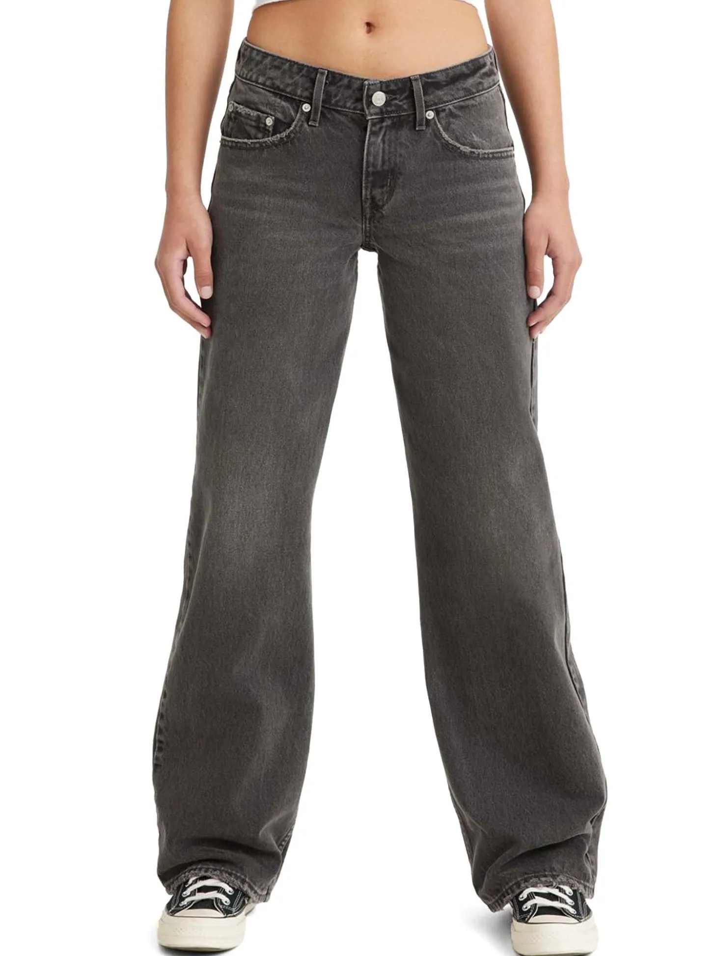 Jeans bassi ampi