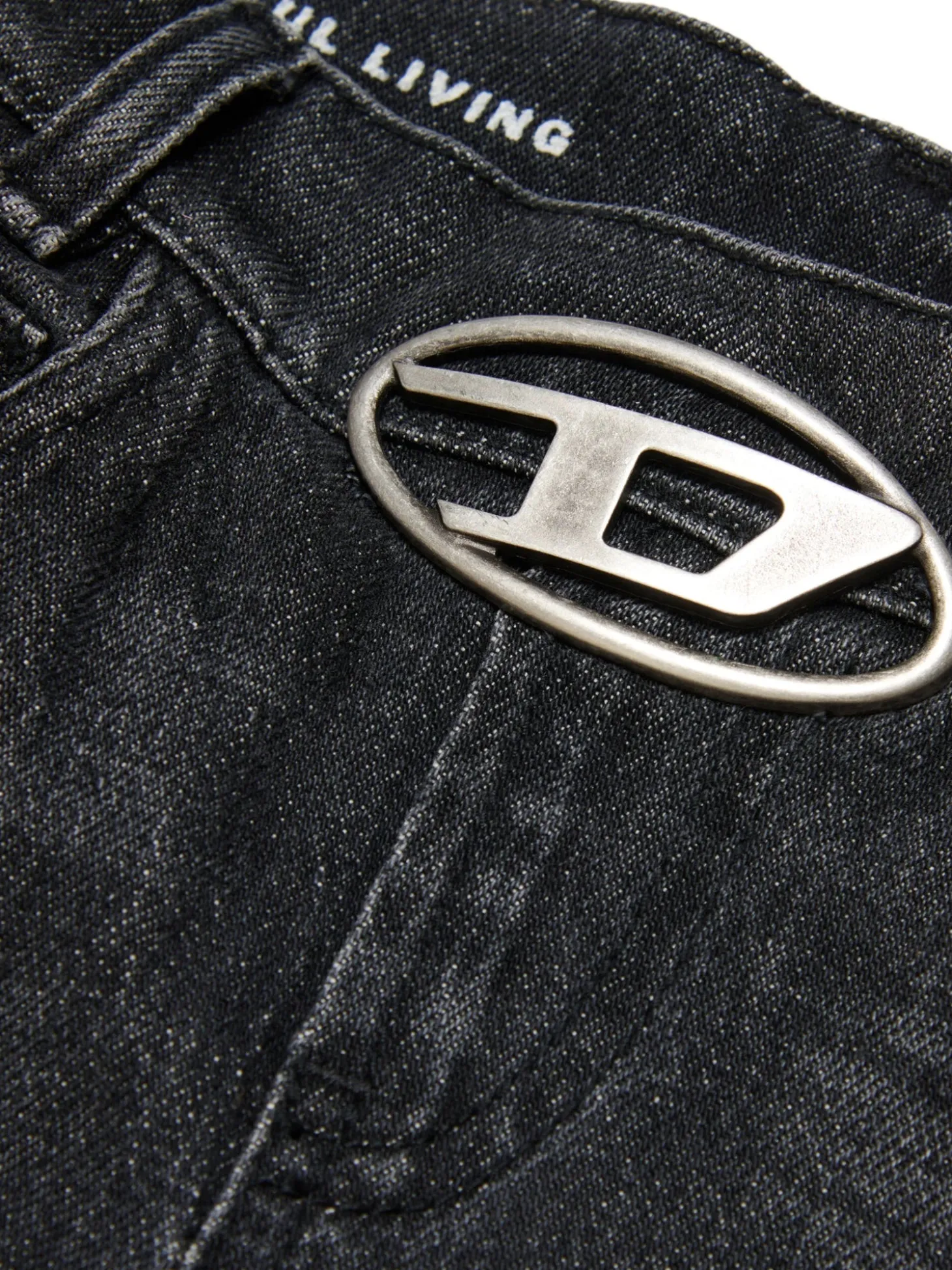 Jeans bootcut con fibbia 1969 D-Ebbey Bambino