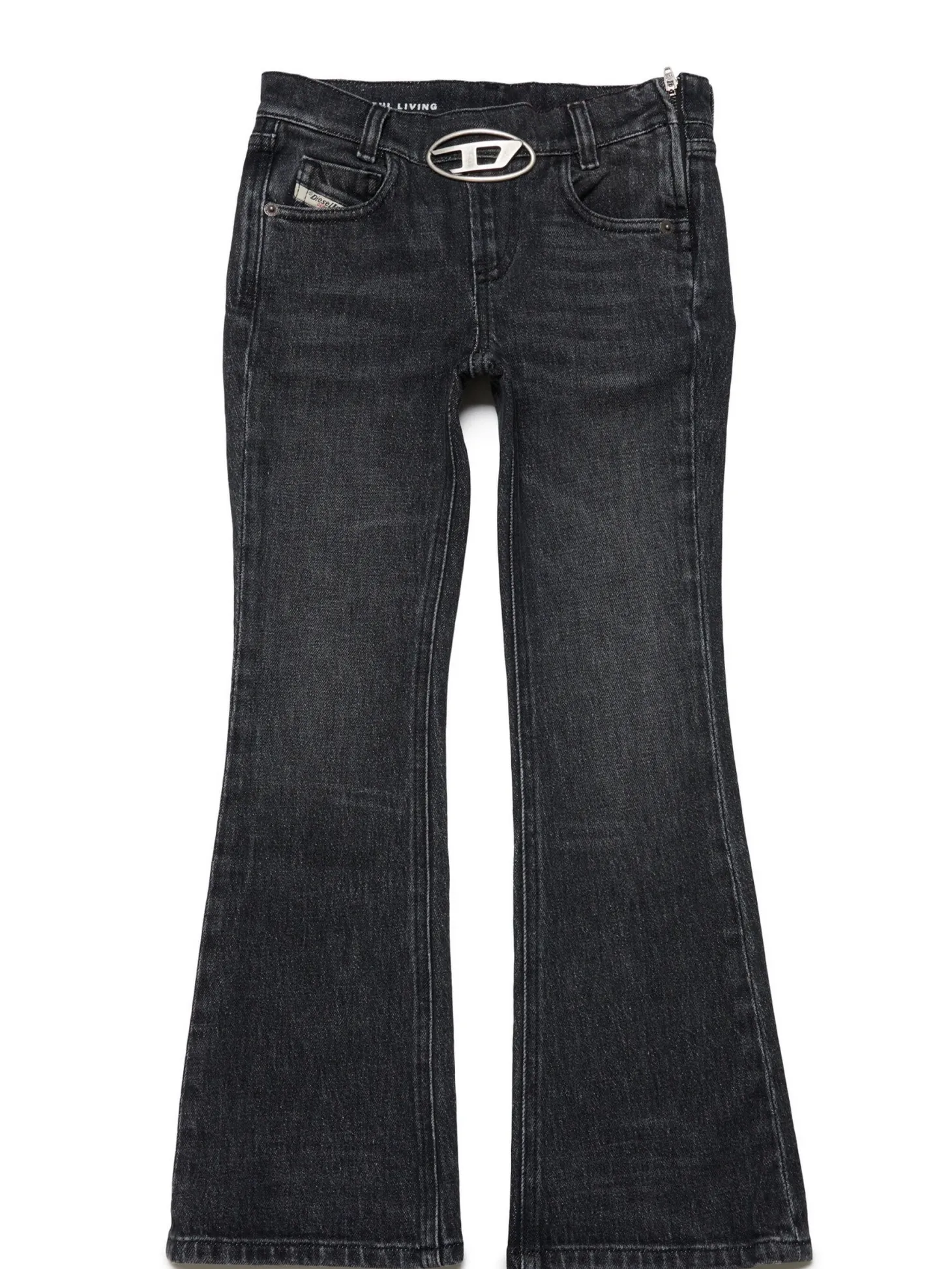 Jeans bootcut con fibbia 1969 D-Ebbey Bambino