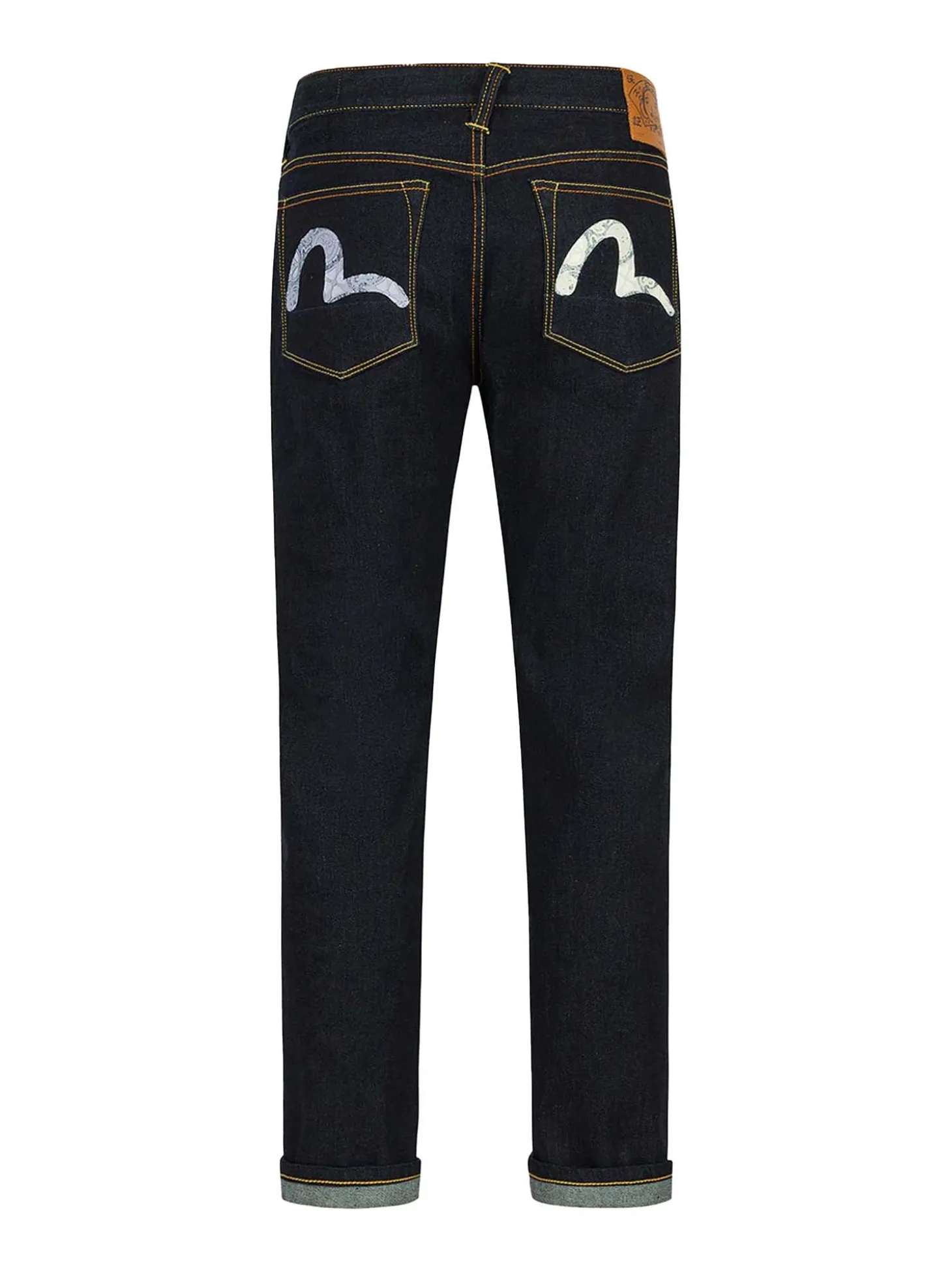 Jeans Carrot Fit con Tasche Stampate con Gabbiano Kamon 2017