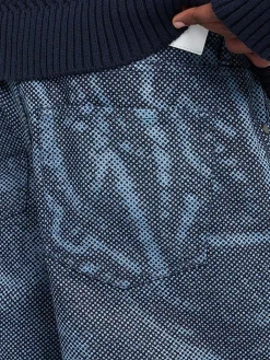 Jeans Mid Blue Denim Braids
