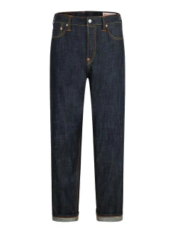 Jeans Relax Straight Fit con applicazione Daicock in broccato 2030