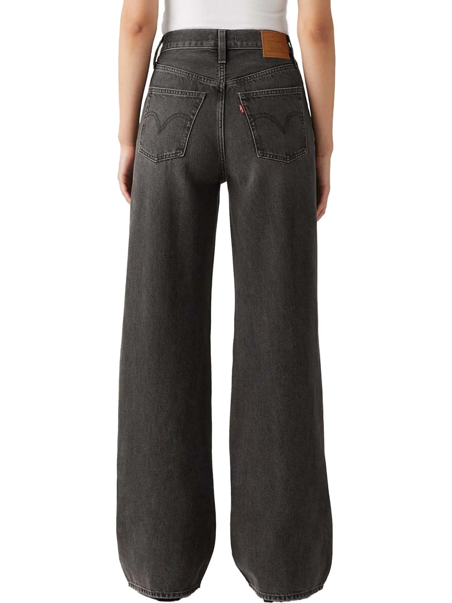 Jeans Ribcage a gamba ampia