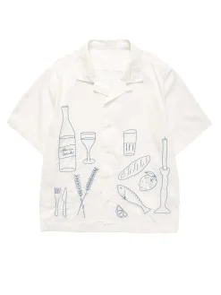 Light Twill Picnic Short Sleeve Shirt