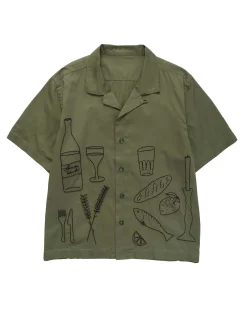 Light Twill Picnic Short Sleeve Shirt
