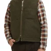 Lined Mackinaw Wool Work Vest