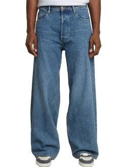 Long Pocket Loose Jeans