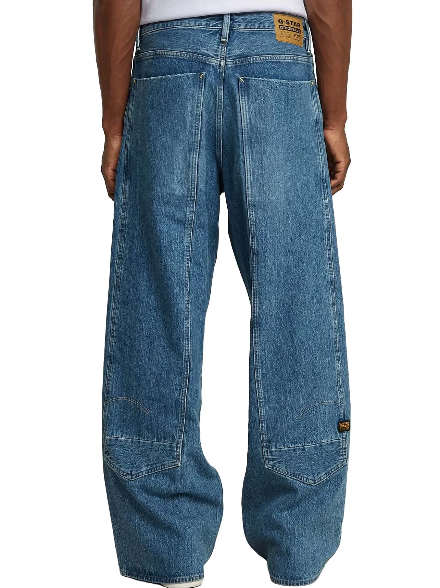 Long Pocket Loose Jeans