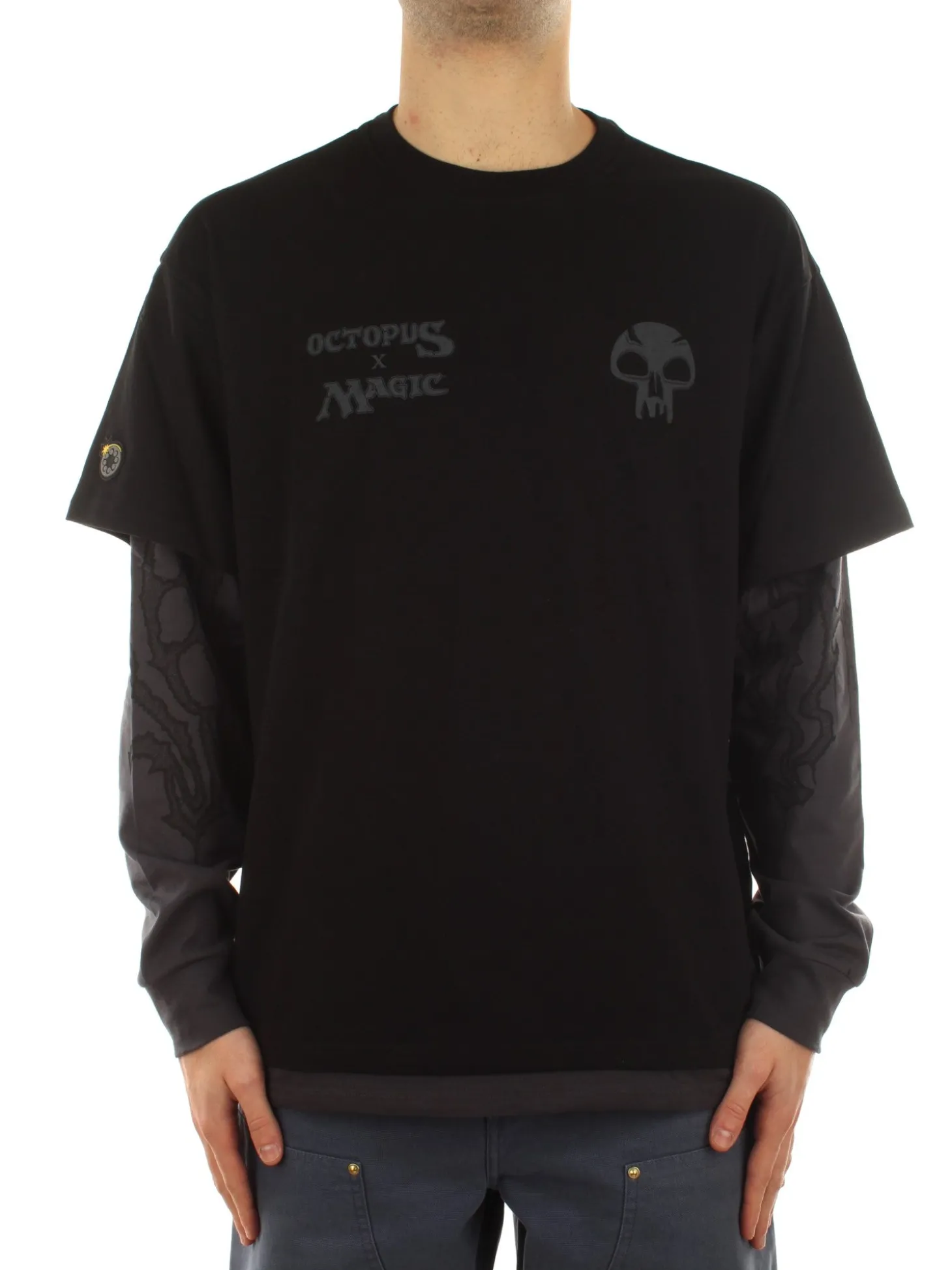 Magic: The Gathering Octopus Swamp Double Ls Tee