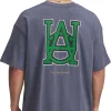 Maglia a maniche corte UA Heavyweight Hoops Courtside da uomo