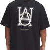 Maglia a maniche corte UA Heavyweight Hoops Courtside da uomo
