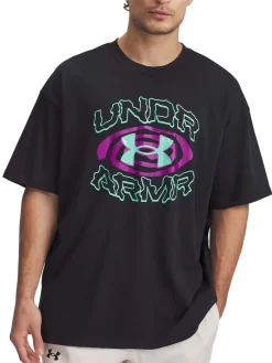 Maglia a maniche corte UA Heavyweight Hoops Hoopnotic da uomo