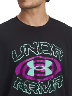 Maglia a maniche corte UA Heavyweight Hoops Hoopnotic da uomo