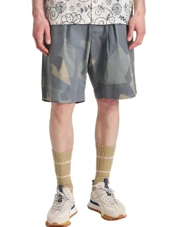 master-piece x Universal Works Pleated Track Short