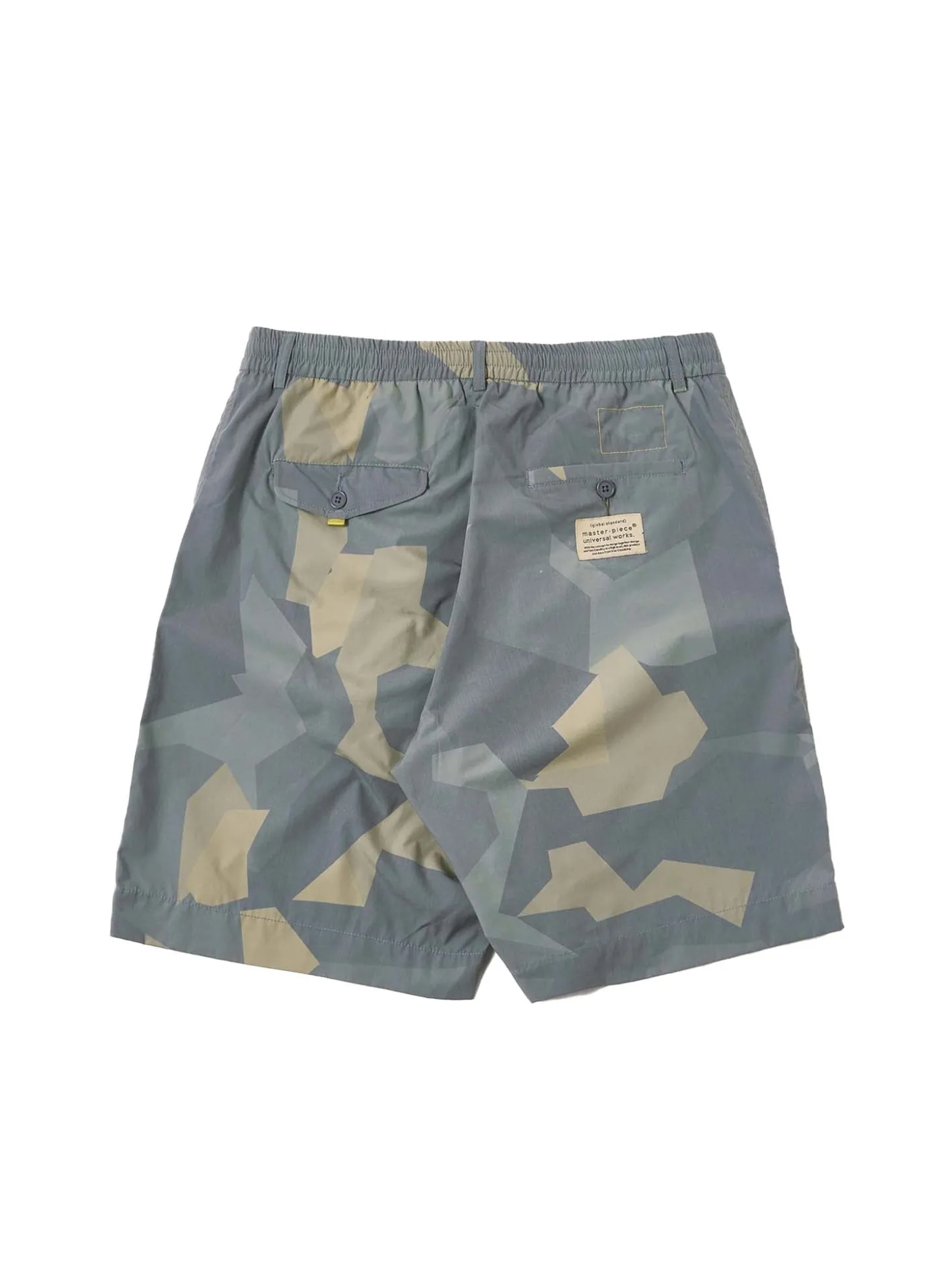 master-piece x Universal Works Pleated Track Short