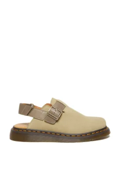 Mules Jorge II in camoscio e pelle
