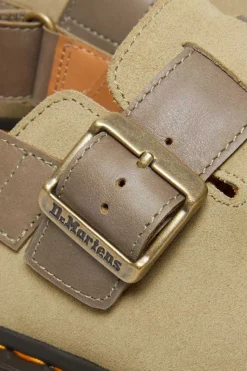 Mules Jorge II in camoscio e pelle