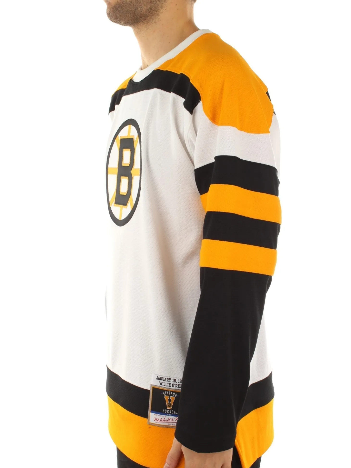 Nhl White Jersey Bruins 1958 Willie O'Ree Boston Bruins