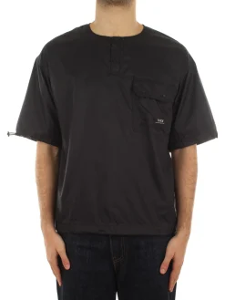 Non Down Mountain Crew Neck Cut Sew