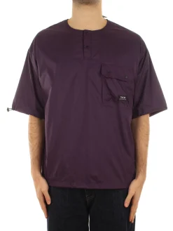 Non Down Mountain Crew Neck Cut Sew