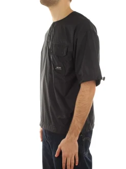 Non Down Mountain Crew Neck Cut Sew
