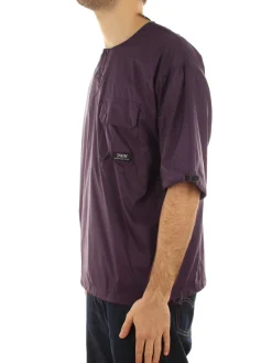 Non Down Mountain Crew Neck Cut Sew