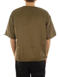 Non Down Mountain Crew Neck Cut Sew