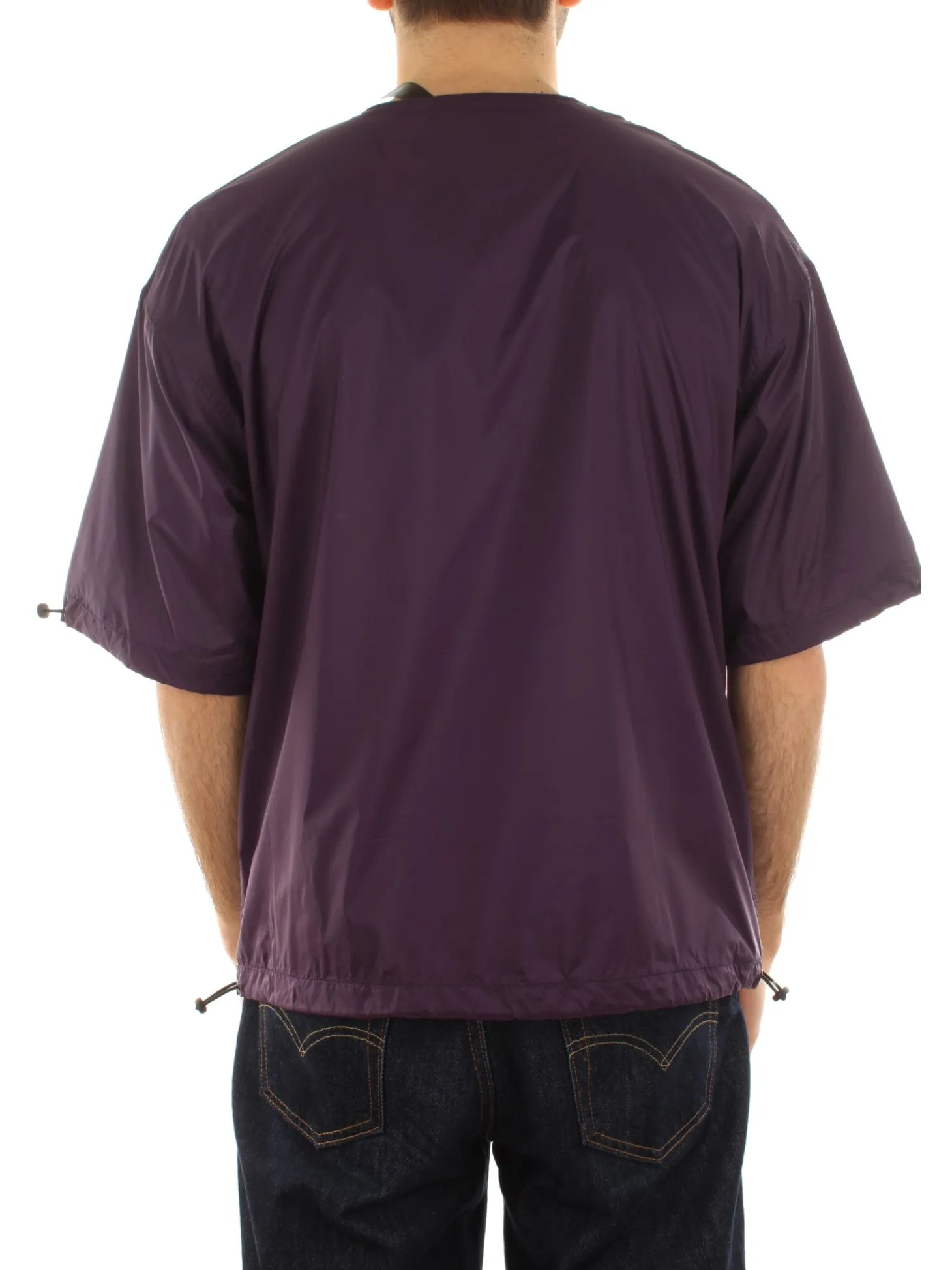 Non Down Mountain Crew Neck Cut Sew