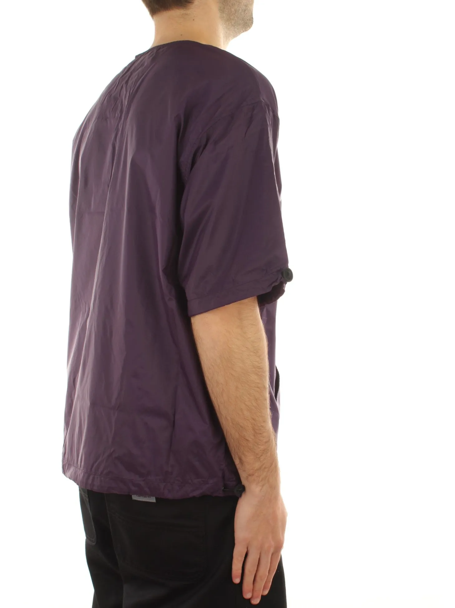 Non Down Mountain Crew Neck Cut Sew