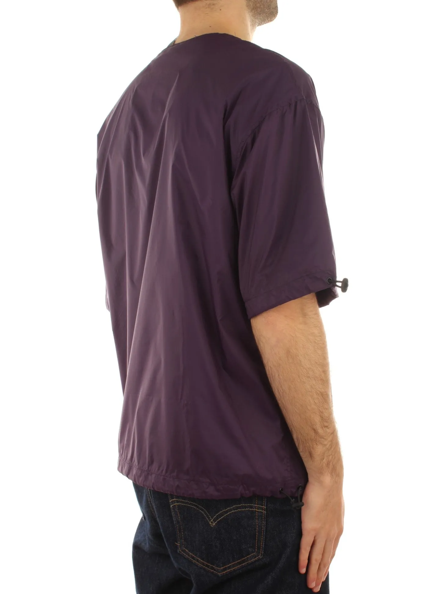 Non Down Mountain Crew Neck Cut Sew