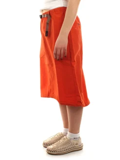 Nylon Packable Midi Skirt