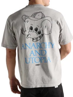 Obey Anarchy & Utopia Tee