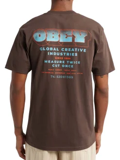 Obey Measure Twice Tee