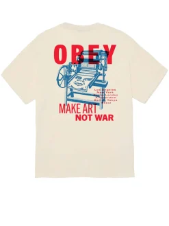 Obey Printing Press Make Art Tee