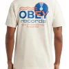 Obey Records Sound Waves Tee