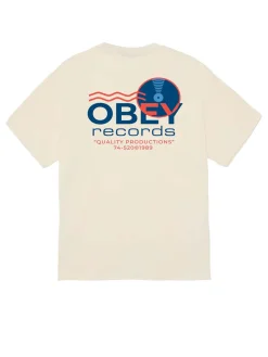 Obey Records Sound Waves Tee