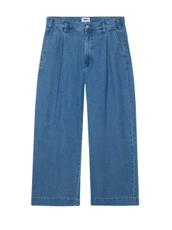Oliver Denim Pleated Pant