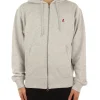 One Point Zip Hooded Sweatshirt