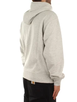One Point Zip Hooded Sweatshirt