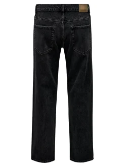 ONSEDGE Vita media Straight Fit Jeans