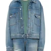 Ovo Giacca Denim Fermo