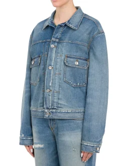 Ovo Giacca Denim Fermo