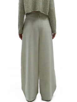 Pantalone Light Raw Wool Pince