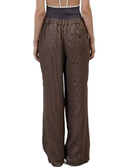 Pantalone Micro Strip Morbido