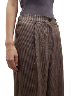 Pantalone Micro Strip Morbido