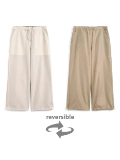 Pantaloni militari reversibili larghi senza piumino