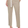Pantaloni Nima loose in gabardina leggera