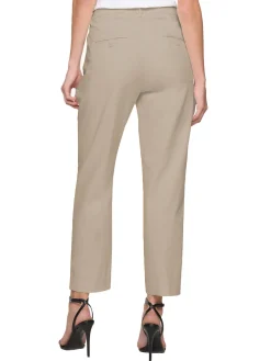 Pantaloni Nima loose in gabardina leggera
