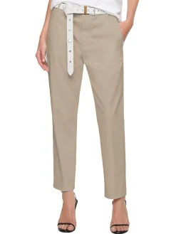 Pantaloni Nima loose in gabardina leggera